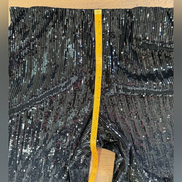 CATO Black Sequin Pants - Picture 4 of 8
